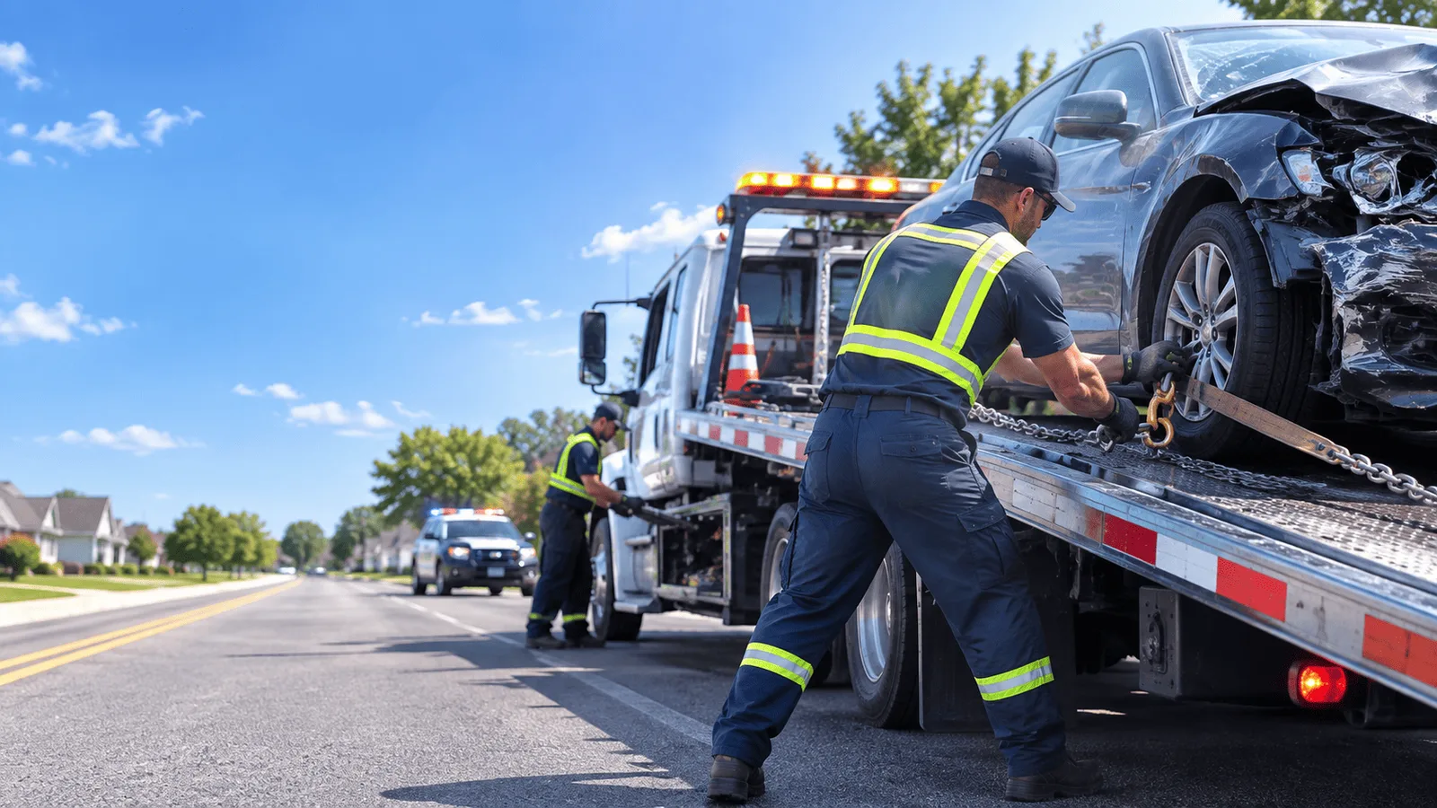 Accident Towing Service in Ponder, TX near me